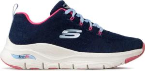 Schuhe Skechers Arch Fit Comfy Wave marineblau