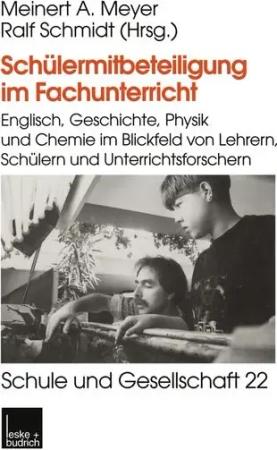 Schülermitbeteiligung im Fachunterricht