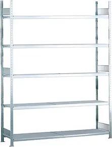 SCHULTE Schwerlast-Weitspannregal WS 2000 15720 silber 200,0 x 40,0 x 300,0 cm