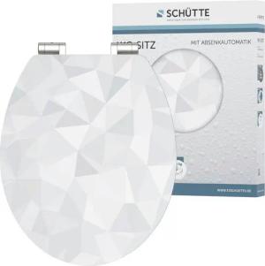Schütte WC-Sitz Diamond, High Gloss mit MDF Holzkern, mit Absenkautomatik