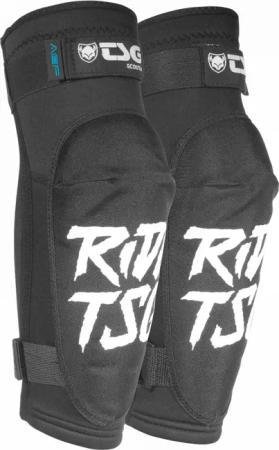 Schutzkleidung - Ellenbogenschoner Scout A Ripped Black L - TSG