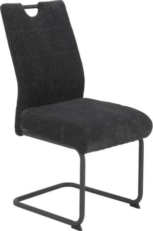 Schwingstuhl Merkur anthrazit Microfaser B/H/T: ca. 47x99x63 cm