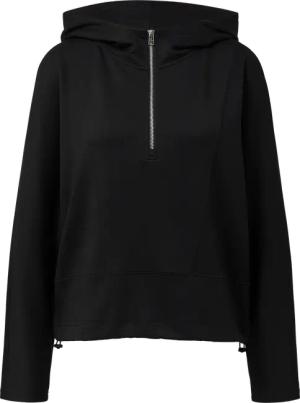 Scuba-Hoodie mit Fledermausärmeln und regulierbarem Saum