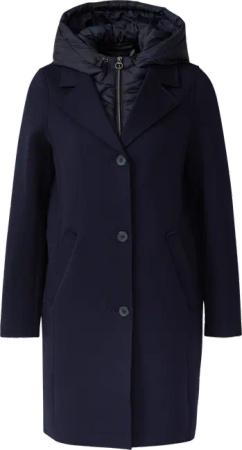 Scuba-Mantel mit herausnehmbarem Steppeinsatz