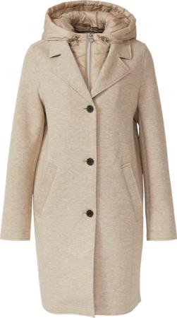 Scuba-Mantel mit herausnehmbarem Steppeinsatz