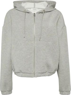 Scuba-Sweatjacke aus Modalmix im Relaxed Fit