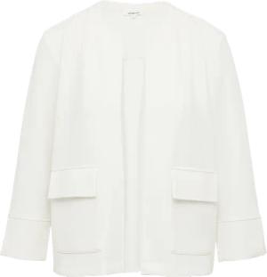 Scuba-Sweatjacke mit Faltendetail