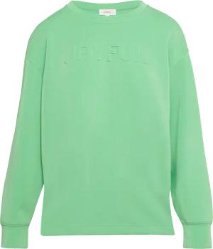 Scuba-Sweatshirt aus Modalmix mit 3D-Schriftzug