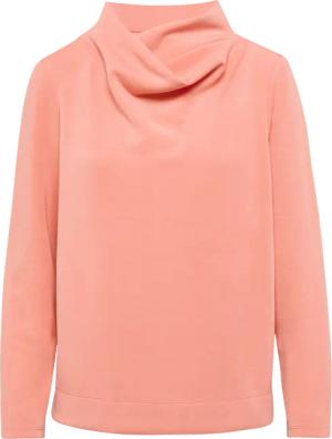 Scuba-Sweatshirt mit Wasserfallkragen