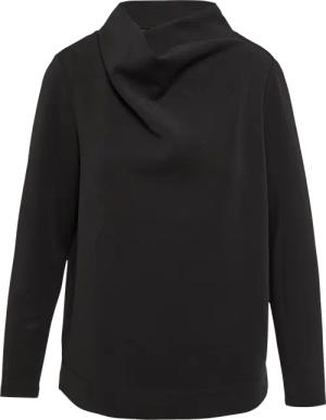 Scuba-Sweatshirt mit Wasserfallkragen