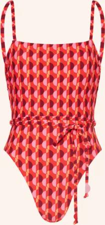 SEAFOLLY Badeanzug SORRENTO FLAME zum Wenden