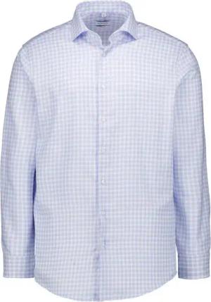Seidensticker Herren Hemd blau kariert