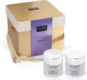 Selvert Thermal Gesichtspflege-Set Geschenkset Cellvitale AntiAge Kosmetik-Set, perfekt als Geschenk geeignet, mit pflanzlichen Stammzellen