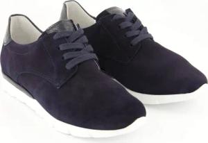 Semler Schuhe - Nelly Veloursleder (Blau, Gr. 39)