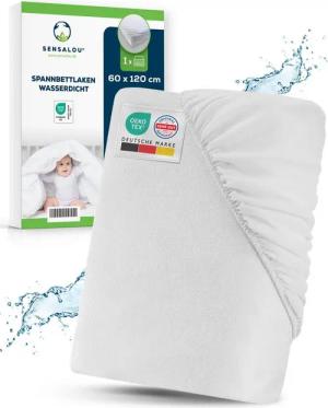 Sensalou Spannbettlaken Inkontinenz Spannbetttuch Matratzenschutzbezug, Frottee, Polyurethan, Gummizug: elastisch, (1 Stück), atmungsaktiv, wasserfest, waschbar