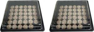 sesua Anzuchttablett Anzuchtset Anzucht Gewächshaus mit 35 Quelltabs Quelltabletten (2 St)