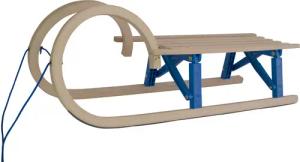 Set aus 5 faltbaren Schneckenschlitten aus Holz - 100cm