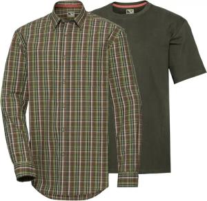 Set Jagdhemd mit T-Shirt