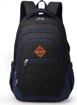 SHG Freizeitrucksack ⌂ Rucksack Schulrucksack Sportrucksack Tagesrucksack Cityrucksack (Farbe: Schwarz), Rucksack Freizeit Reise Sport Arbeit Schule Uni