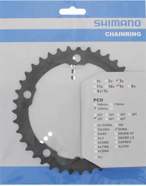 Shimano 44T SM-CRE80 Kettenblatt - 11 Geschwindigkeiten für 50 mm Kettenlinie