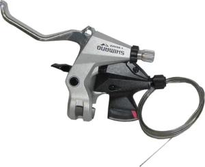 Shimano S+B-Hebel Altus ST-M310 2-Finger 3-fach, links, V-Brake, 1800mm, silber