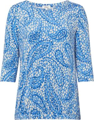 Shirt aus Viskosestretch in O-Shape