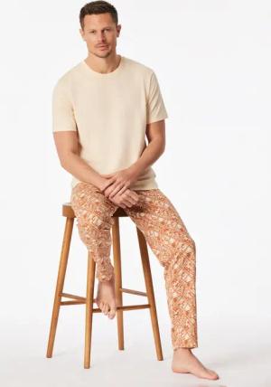 Shirt kurzarm beige - Mix+Relax 52