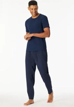 Shirt kurzarm Doppelripp admiral - SCHIESSER 150 Years 56