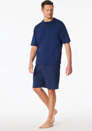 Shirt kurzarm Heavy Single Jersey oversized navy - Mix+Relax 54