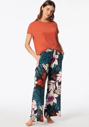 Shirt kurzarm terracotta - Mix+Relax 42