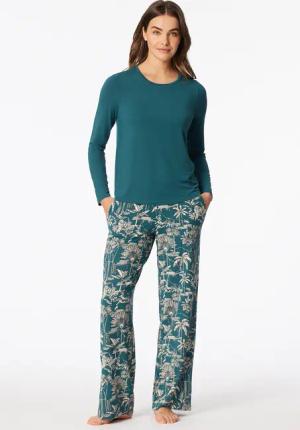 Shirt langarm grün - Mix+Relax 46