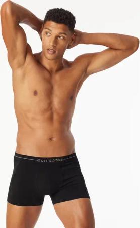 Shorts 2er-Pack schwarz - Cotton Flex 4