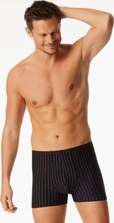 Shorts 3er-Pack Organic Cotton uni/geringelt mehrfarbig - 95/5 10