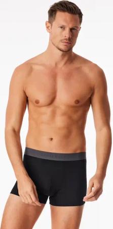 Shorts 3er-Pack Organic Cotton Webgummibund schwarz - 95/5 7