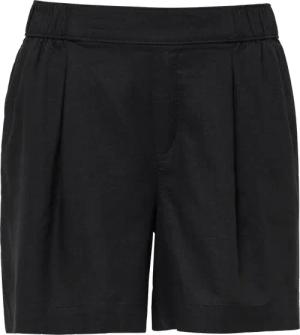 Shorts aus Leinenmix mit Eingrifftaschen