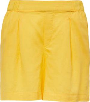 Shorts aus Leinenmix mit Eingrifftaschen