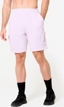 Shorts Herren Cargo Baumwolle - lila