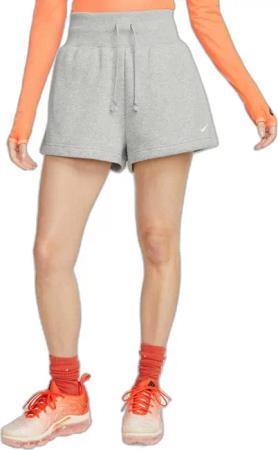 Shorts mit hoher Taille Damen Nike Phoenix Fleece