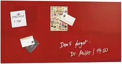 SIGEL Glas-Magnettafel artverum® 91,0 x 46,0 cm rot