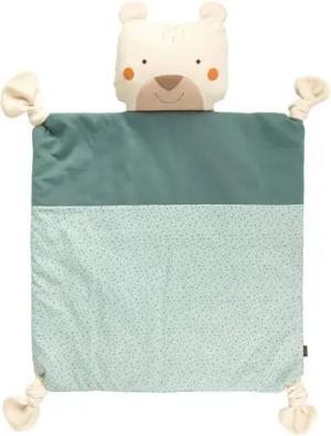 SIGIKID 39785 BABYTOYS Krabbeldecke Eisbär Yellow