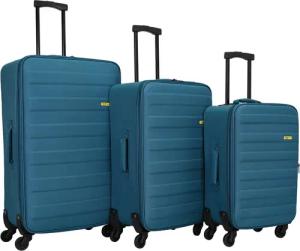 SIGN German Design Koffer Stoffkoffer Weichgepäck Trolley 4 Rollen (M/L/XL/Set)