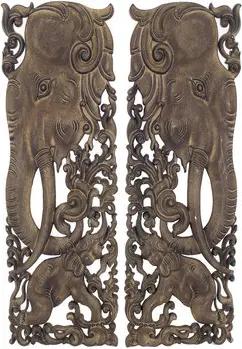 Signes Grimalt  Statuetten und Figuren Elefantwand Ornament 2 Uni.