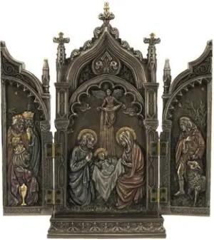 Signes Grimalt  Statuetten und Figuren Geburtstriptychon