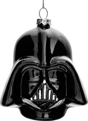 SIKORA Weihnachtsbaumkugel Darth Vader Glas Weihnachtskugel Anhänger Christbaumschmuck - LI001