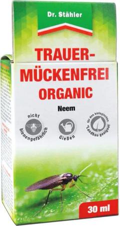 Silberkraft Pflanzendünger Trauermücken-Frei Organic: Hochwirksames Gießmittel gegen Trauermücken, Trauermücken-Frei Organic – Wirksam im Topf & bei Jungpflanzen, 1-St., 30ml Bio-Gießmittel gegen Trauermücken Für Topf- & Aussaatkulturen, Trauermücken-Frei