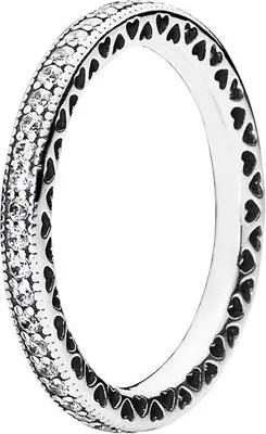 Silberring Unendliche Herzen Zirkonia