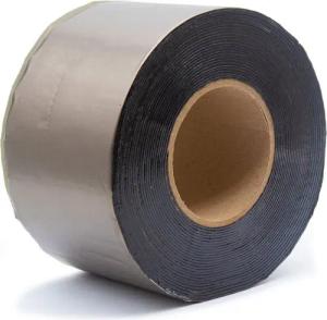 Silisto Klebeband Bitumen Reparaturband selbstklebend für Dach - und Fassadenabdichtung 10 m, selbstklebend, wasserdicht, dauerhafte Abdichtung