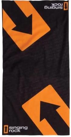 Singing Rock Black Arrow Schlauchschal schwarz, atmungsaktiv und dehnbar