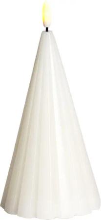 Sirius Home A/S LED-Kerze Weihnachtsbaum Laura Echtwachs, fernbedienbar