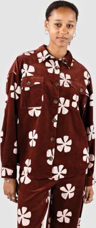 Sisstr Lush Palms Woven Hemd mahogany